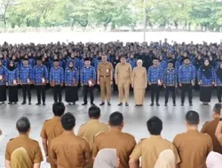 Plt Kasatpol PP Kota Makassar Fathurahman Apresiasi  1,746 Pegawai (PPPK) Resmi Dilantik