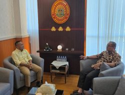 Bangun Sinergitas, Ketua KONI Makassar Bertemu Kajari Nauli Rahim Siregar