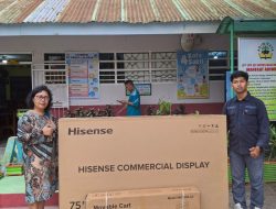 UPT SPF SDI Maccini Sombala Terima Smart TV