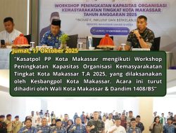 Kasatpol PP Kota Makassar Mengikuti Kegiatan Peningkatan Kapasitas Organisasi Kemasyarakatan