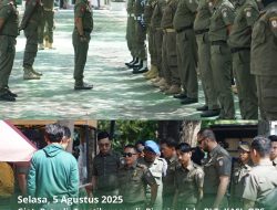 Jaga Ketertiban dan Keamanan Wilayah.Satpol PP Edukasi PK5