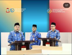 Pengukuhan Pergantian Antar Waktu (PAW) Dewan Pengurus KORPRI Kota Makassar Periode 2022-2027.