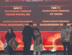 GMTD Dinobatkan Sebagai Pembayar Pajak Terbesar Kota Makassar 2025