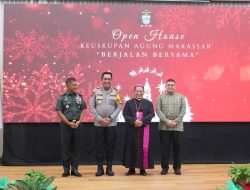Munafri-Aliyah Hadiri Open House & Silaturahmi Natal, Ajak Warga Jaga Toleransi dan Kedamaian