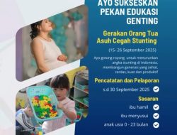 Pelaksanaan Program Quick Win Gerakan Orang Tua Asuh Cegah Stunting (GENTING)