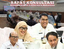 Kepala Dinas PP dan KB Kota Makassar Hadiri Rapat Konsultasi dengan Komisi D DPRD Kota Makassar