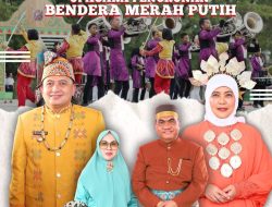 Kepala Dinas PP dan KB Hadiri Upacara Penurunan Bendera dalam rangka HUT RI ke-80 di Lapangan Karebosi Makassar