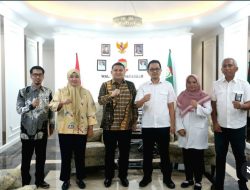 Zuhaelsi Zubir mendampingi Walikota Makassar Munafri Arifuddin menerima kunjungan Kepala Balai Besar Wilayah Sungai (BBWS)