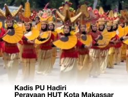 Dinas PU Hadiri Hut Kota Makassar