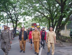 Urai Kemacetan dan Kembalikan Fungsi Depan GOR, PK5 di Jalan Pajjaiang Ditertibkan