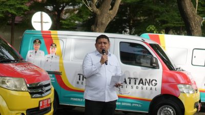 Pemkot Makassar Sulap Mobil Bekas Jadi Armada Sosial, Munafri Luncurkan 6 Unit TRC Saribattang