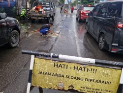 Respons Cepat Wali Kota Munafri, Jalan Berlubang di Veteran Selatan Diperbaiki