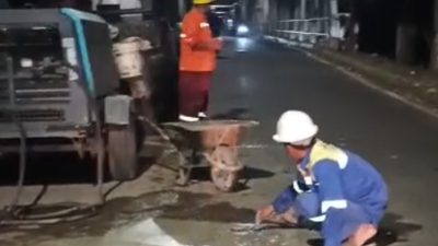 Gerak Cepat PU Tangani Jalan Rusak Metro Tanjung Bunga–Barombong