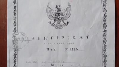 Info Sertifikat Hilang