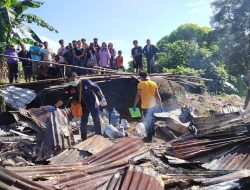 Rumah Pemulung di Makassar Ludes Terbakar, Satu Orang Lansia Meninggal Dunia