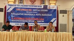 Legislator Makassar Nasir rurung Gelar Pengawasan Penyelenggaraan Pemerintahan Daerah Bersama Kecamatan Manggala