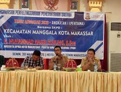 Legislator Makassar Nasir rurung Gelar Pengawasan Penyelenggaraan Pemerintahan Daerah Bersama Kecamatan Manggala