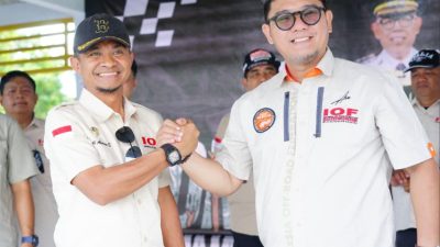 ARA Lantik Bupati Bone sebagai Ketua IOF Pengcab Kabupaten Bone
