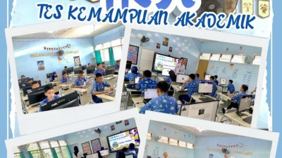 SMP Negeri 47 Makassar Gelar TKA Gelombang Kedua , Siswa Dibekali Latihan Intensif