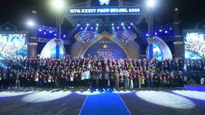 Sukses Gelar MTQ, Maros Juga Borong Juara Umum