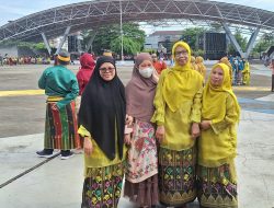 SDI Tamamaung III Hadiri Upacara Hardiknas 2026 Dilapangan Karebosi Makassar