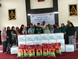 WIZ Salurkan Paket Sembako untuk Korban Banjir di Antang