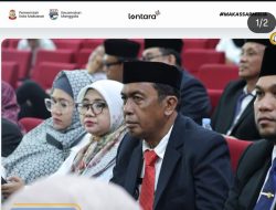 Camat Manggala Hadiri Rapat Paripurna DPRD Makassar