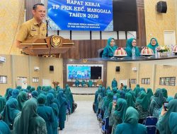 Sekertaris Camat Buka Rapat Kerja TP PKK Kecamatan Manggala