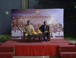 Kelurahan Bangkala Gelar Rapat Koordinasi RT dan RW, Bahas Lingkungan