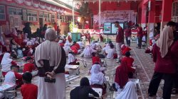 Puluhan Anak Ikuti Lomba Mewarnai dan Menggambar Sambut Hari Jadi Indonesia Ke 81 Thn