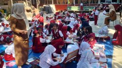 Semarak Menyambut HUT RI, Di SD. Inpres Tello Baru 1/2 Makassar.Gelar Lomba Mewarnai