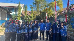 Seluruh Siswa Guru dan TU melakukan Upacara HUT RI yang ke 81 Tahun 2026 Pembina Amir Tika S.Ag