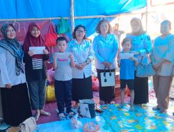 UPT SPF SDN Tamalanrea Makassar Salurkan Donasi Untuk Korban Kebakaran