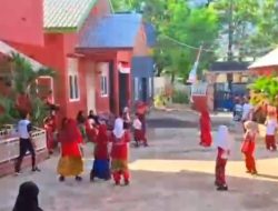 Semarak HUT Kemerdekaan Di UPTD SPF SDN Tamalanrea Makassar.