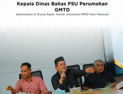 Kabid I Dinas Pertanahan Hadiri RDP Komisi C DPRD Bahas PSU Perumahan