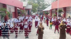 UPT SPF SDN Tamalanrea Rutin Laksanakan Senam Pagi Bersama